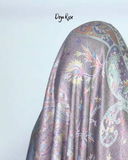 Reversible Pashmina Lilac Blush