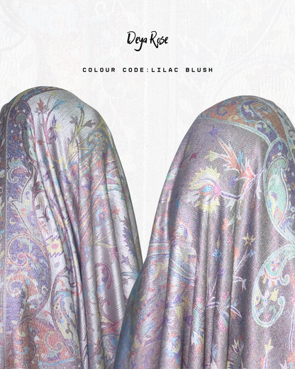 Reversible Pashmina Lilac Blush