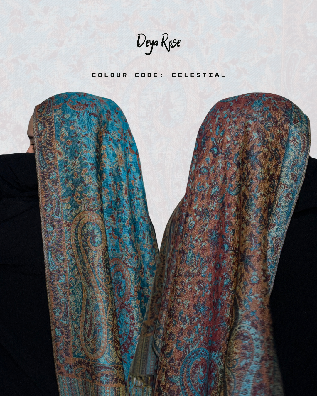 Reversible Pashmina Celestial