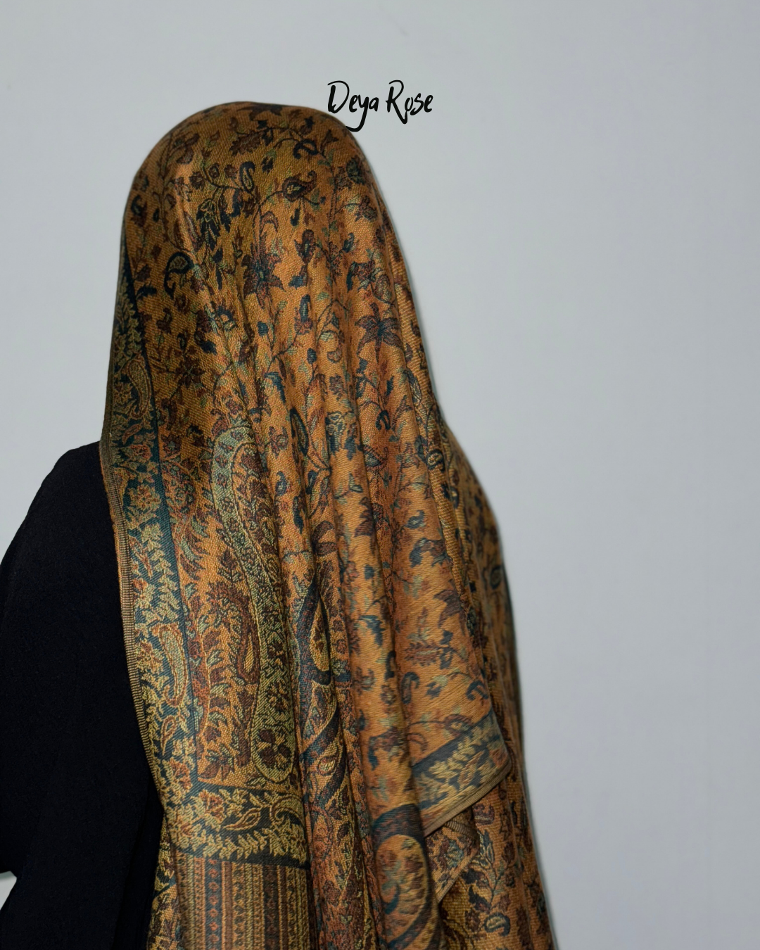 Reversible Pashmina Dark Teal