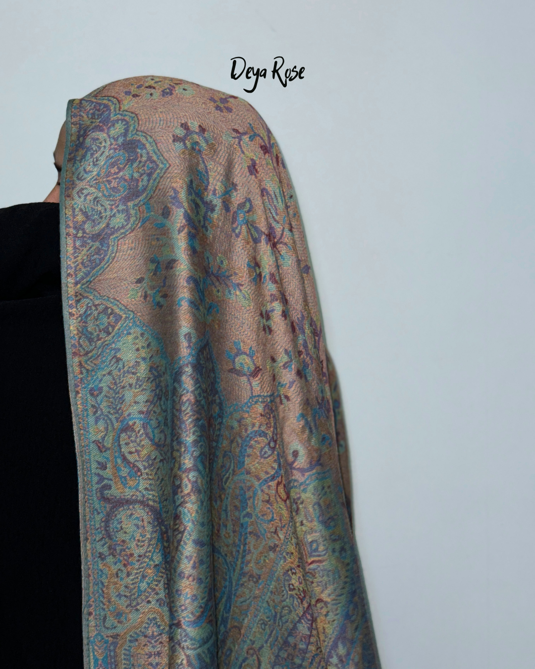 Reversible Pashmina Sapphire