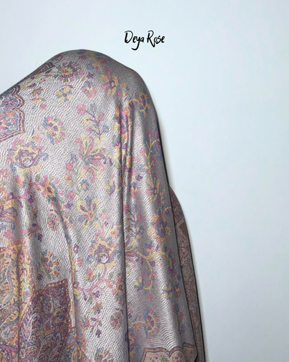 Reversible Pashmina Sugar Peach