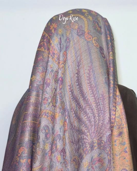 Reversible Pashmina Lilac Fizz