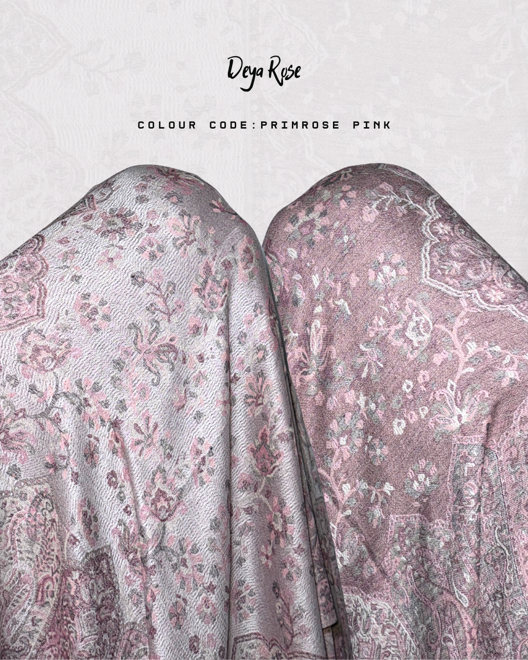 Reversible Pashmina Primrose Pink