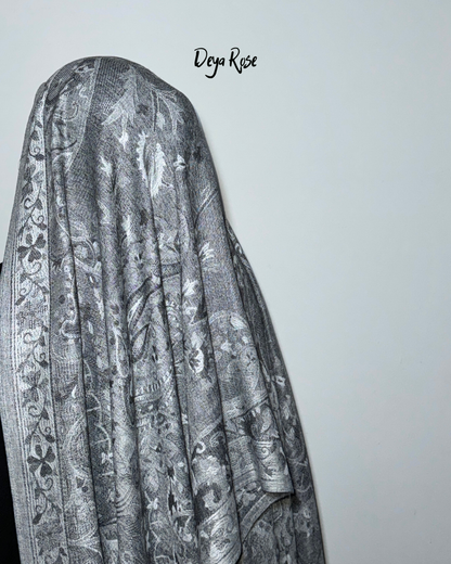 (PO) - Reversible Pashmina Gray 01