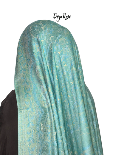 Reversible Pashmina Seafoam