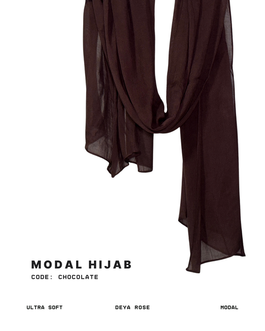 Ultra Soft Plain Modal Chocolate