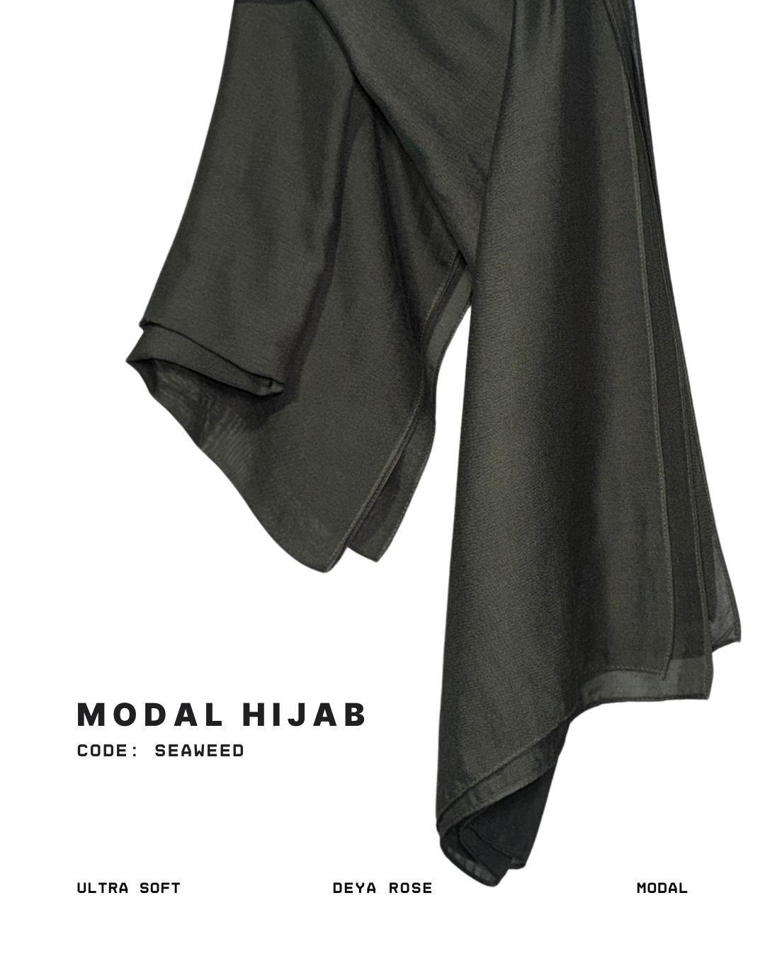 Ultra Soft Plain Modal Seaweed